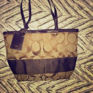 Coach bucket purse