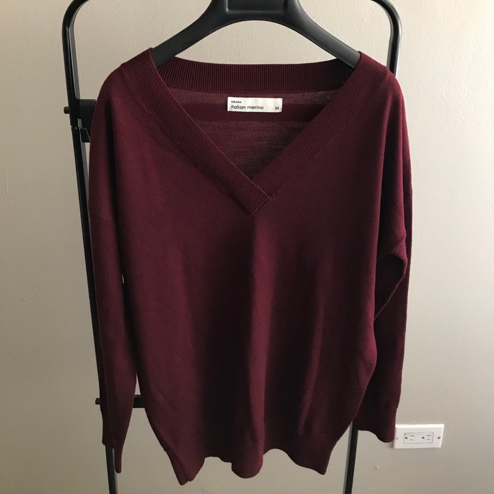 New Grana Italian Merino Wool Sweater