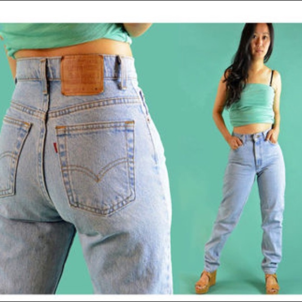 Vintage Style 550 Levi High Waisted Jeans