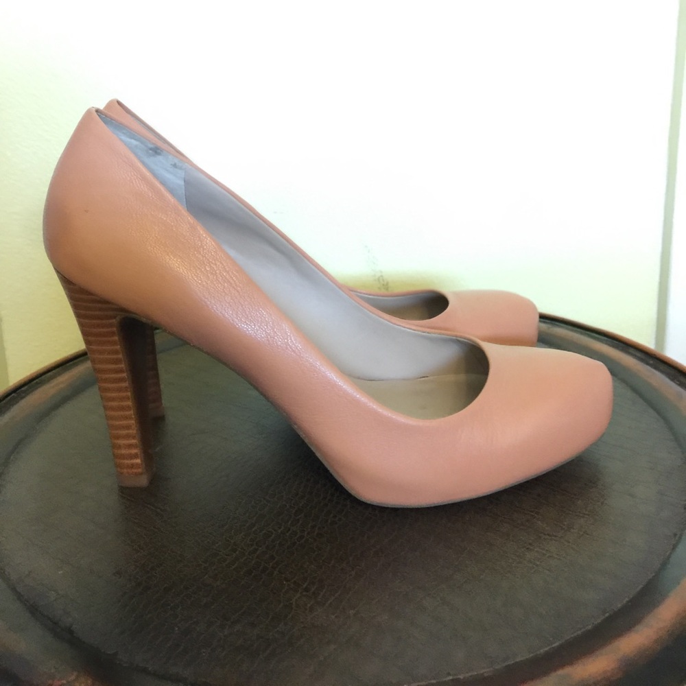 Franco Sarto blush pink high heels