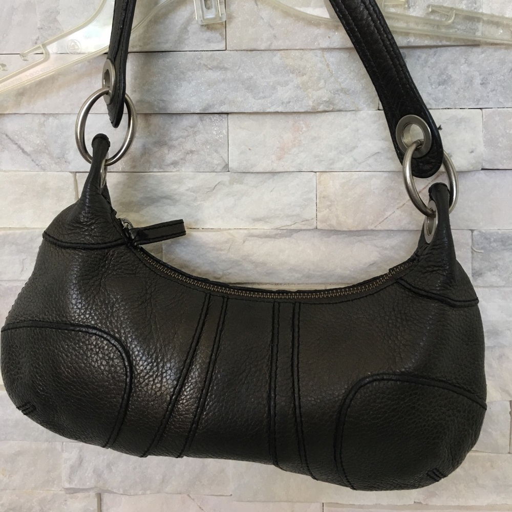 Cow leather banana republic bag