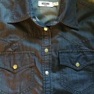 Authentic Moschino denim shirt
