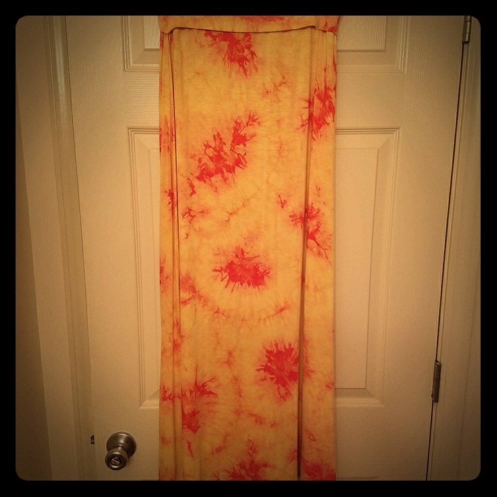 Like new tye dye maxi skirt
