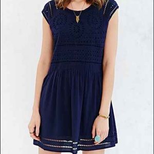 Urban Outfitters Ecote Eyelet Dress
