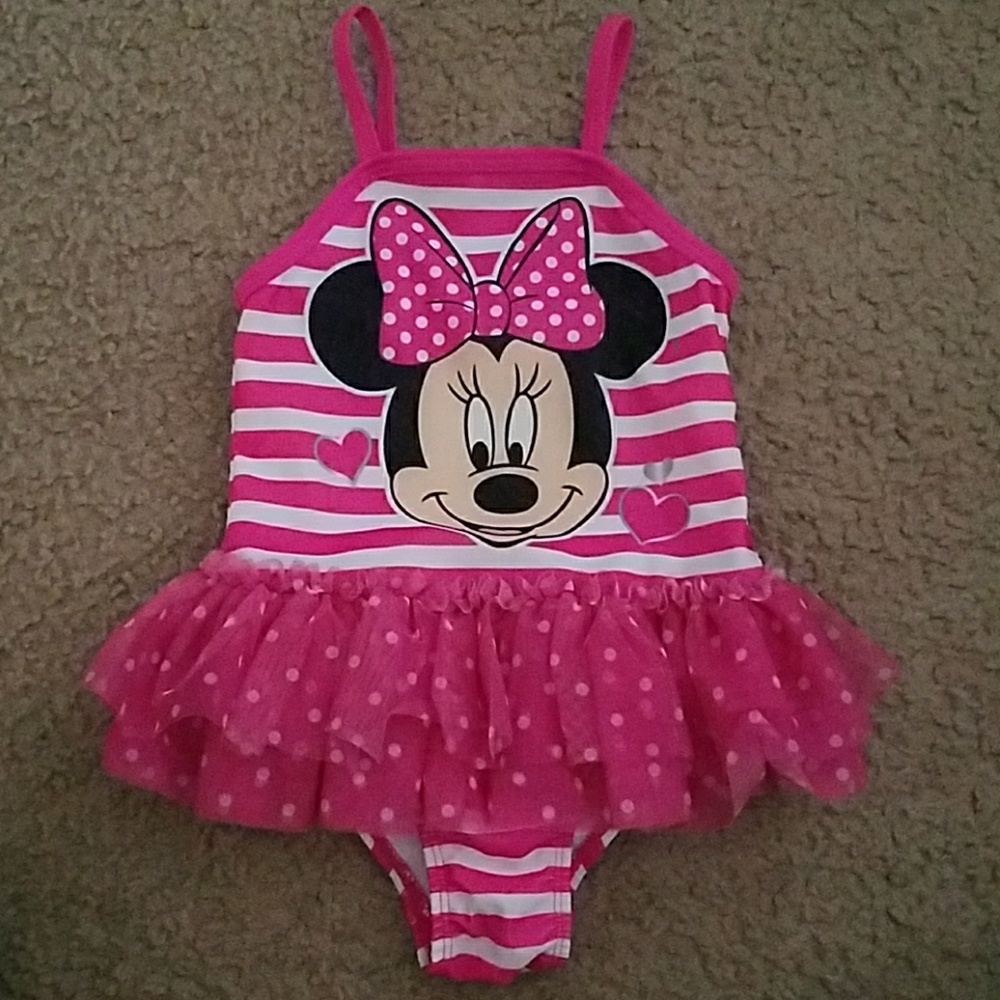Minnie Mouse swim suit