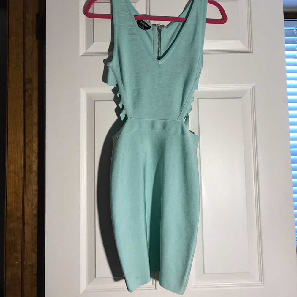 Bebe Bodycon cut-out dress