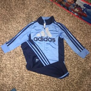 Dark blue/baby blue jumpsuit