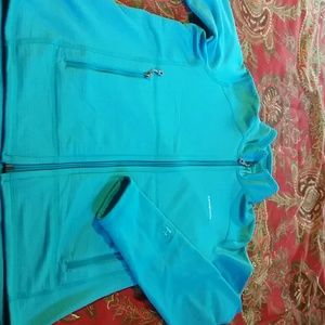 EUC Patagonia Blue R1 Zip Up Jacket