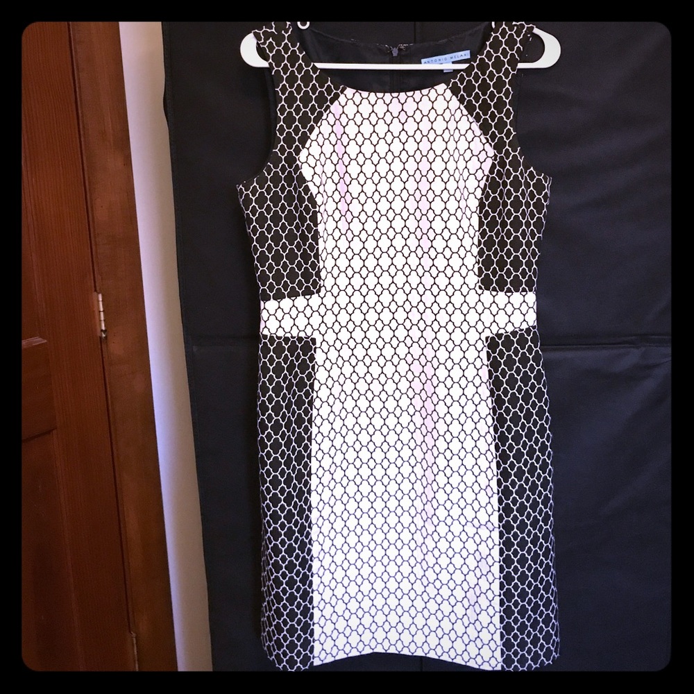 Black and white dress in size 8