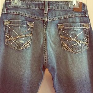 BKE Sabrina Boot with Rhinestone Pocket Detail