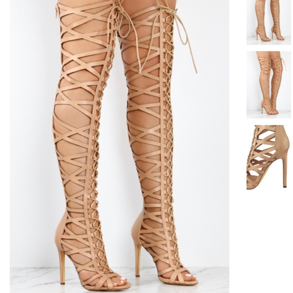 Knee high boots