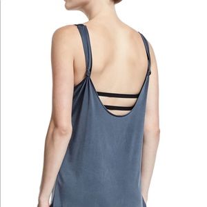 Onzie Knot Back Tank - Cream/Ivory