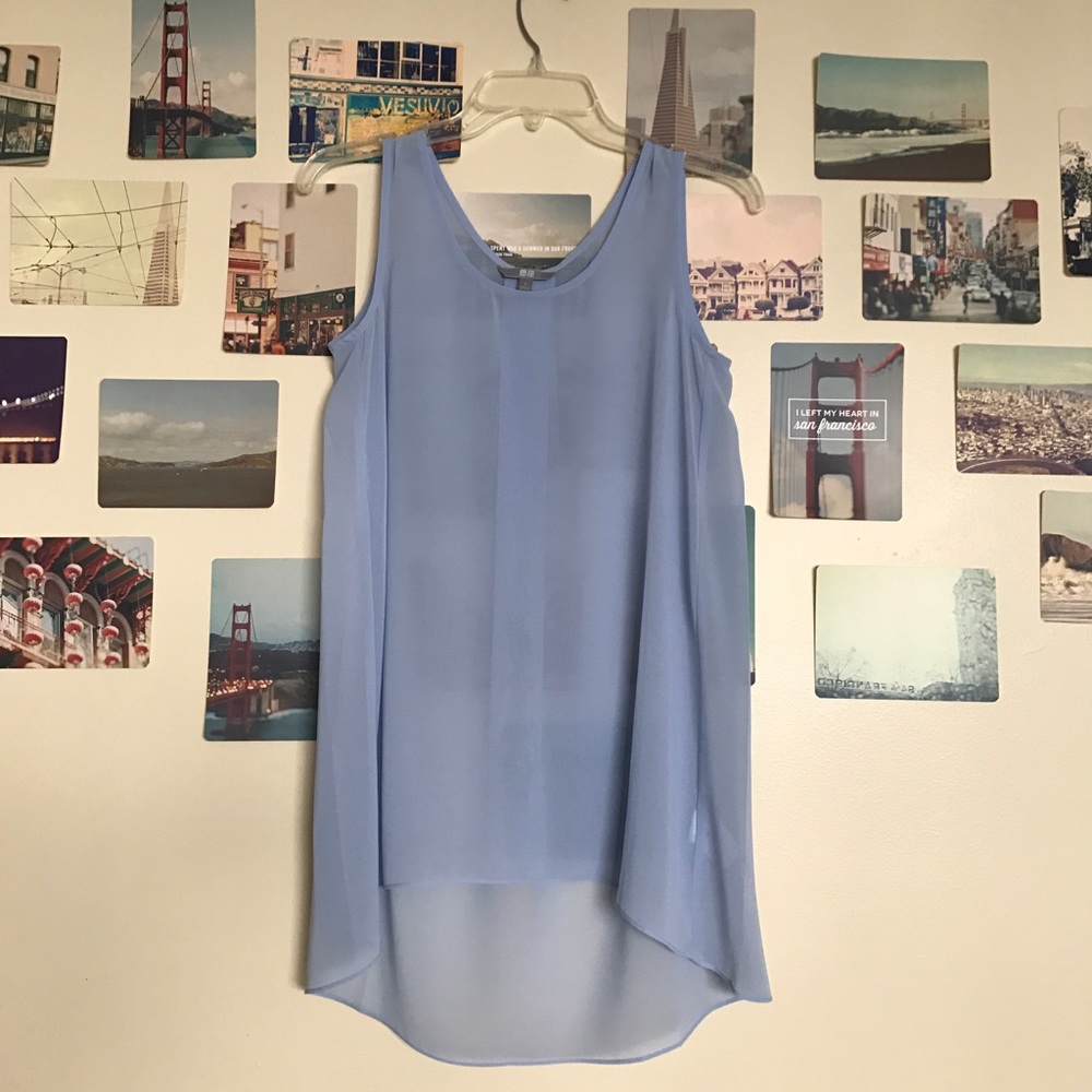 Uniqlo Periwinkle Blouse