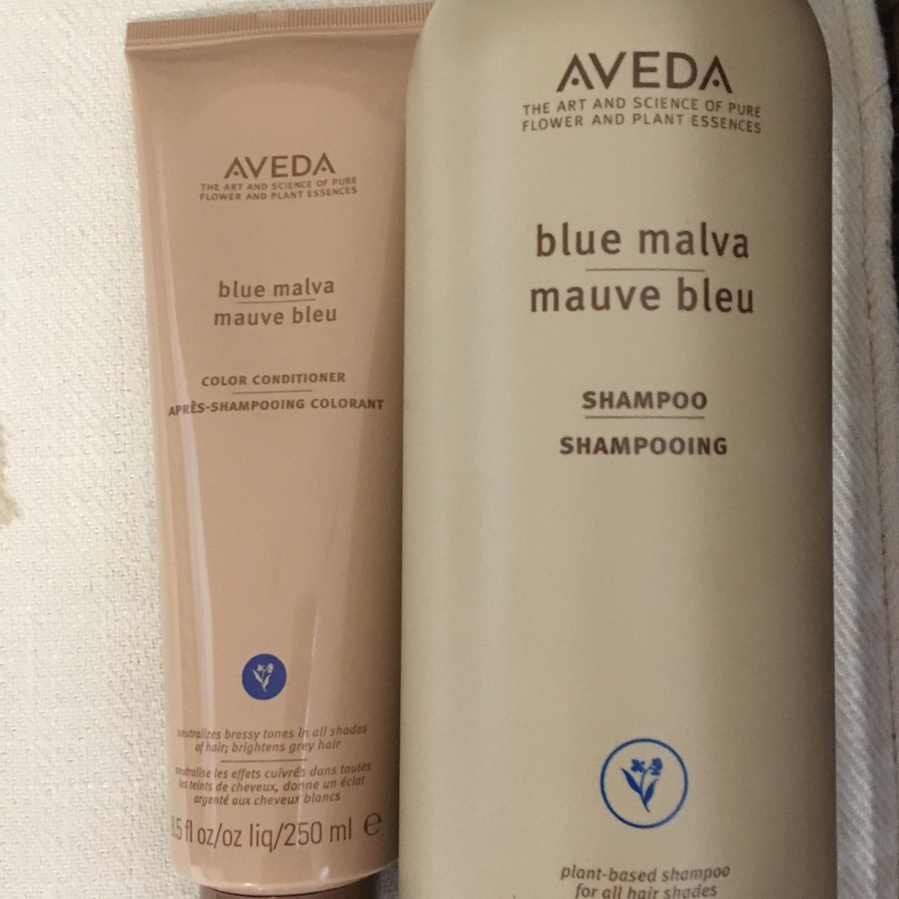 AVEDA shampoo & conditioner Blue Malva