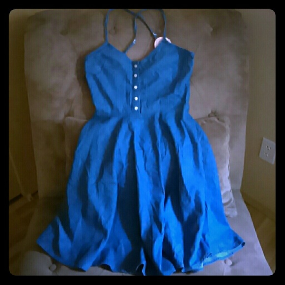 Blue Jean Dress - Picture 1 of 2