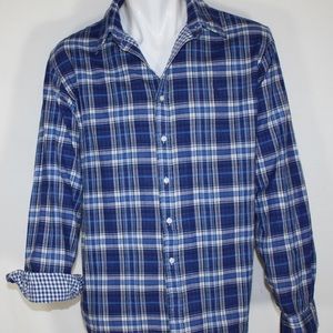 New Ralph Lauren Double Face Men's Plaid Shirt  XL