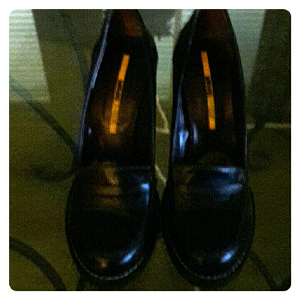 Penny  loafers heels.