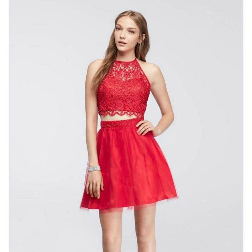 Red Homecoming/Prom Dress *Winter Formal* ❄️