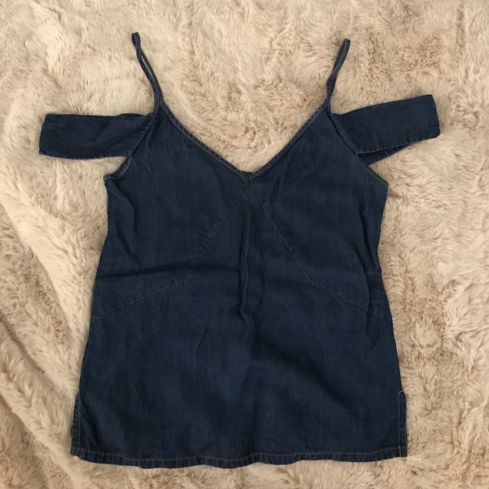 Denim Cami in Harbor Blue