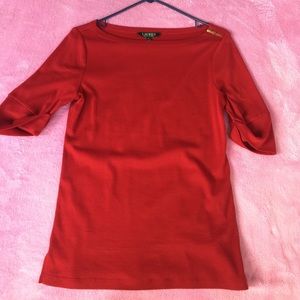 3/4 sleeve Ralph Lauren shirt