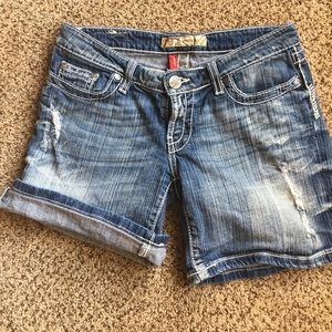 Jean shorts