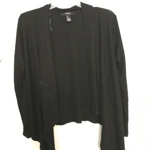 Forever 21 black cardigan size small