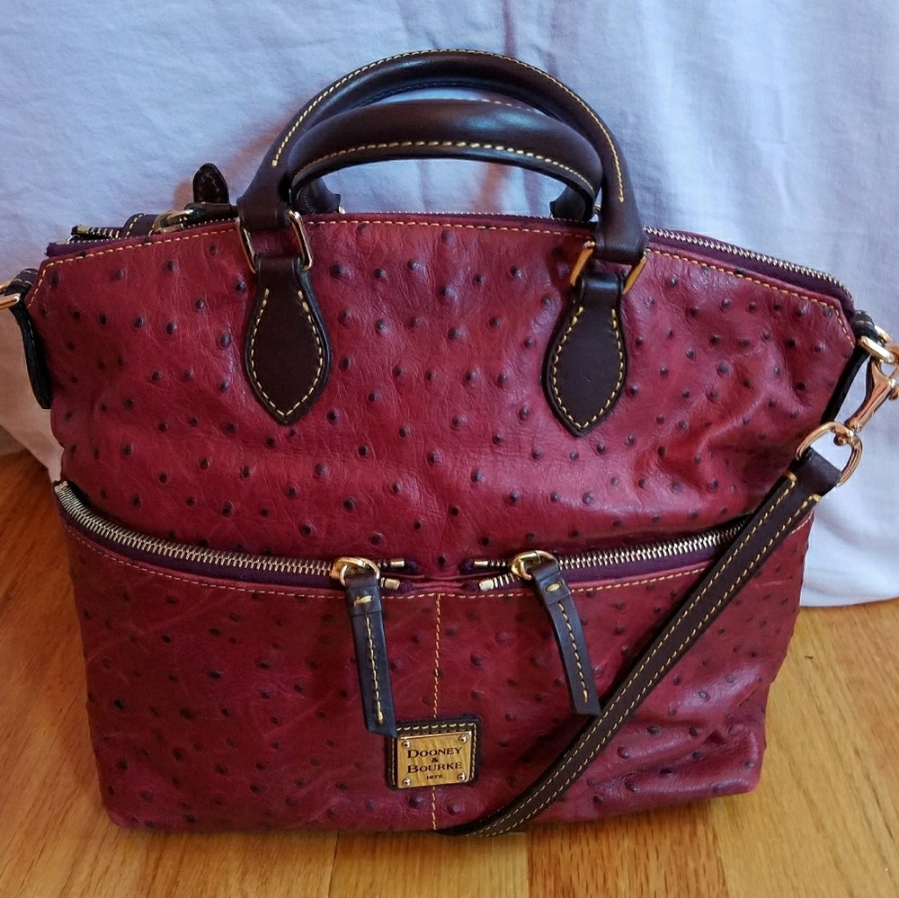 Dooney and Bourke Ostrich Satchel