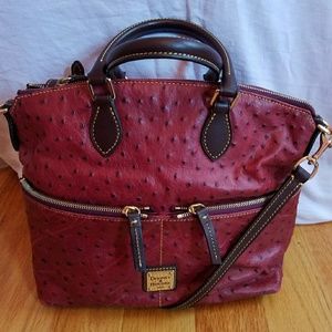 Dooney and Bourke Ostrich Satchel