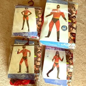 Incredibles family costume set