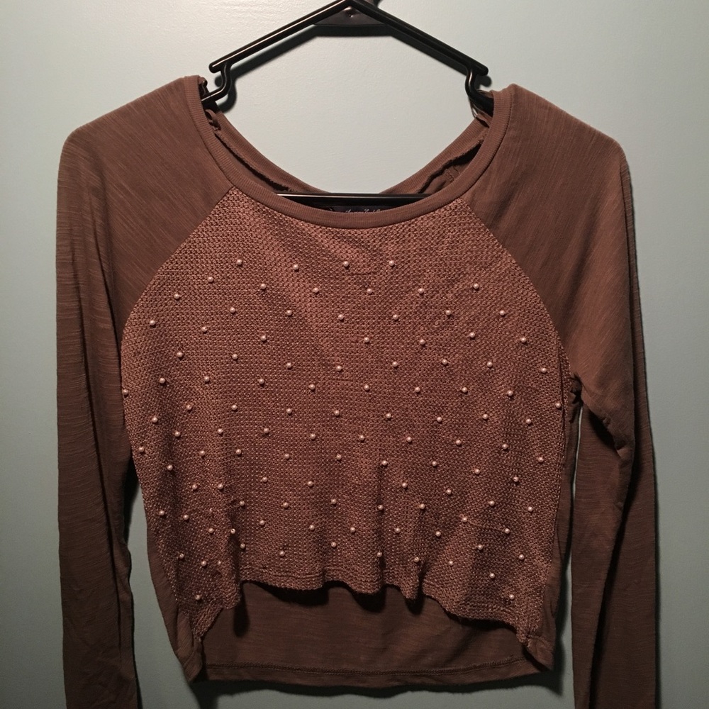 American Eagle Brown long sleeve