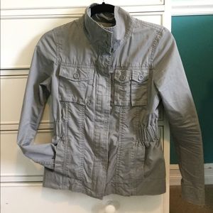 Grey distressed Old Navy jacket