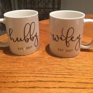 His and hers mugs