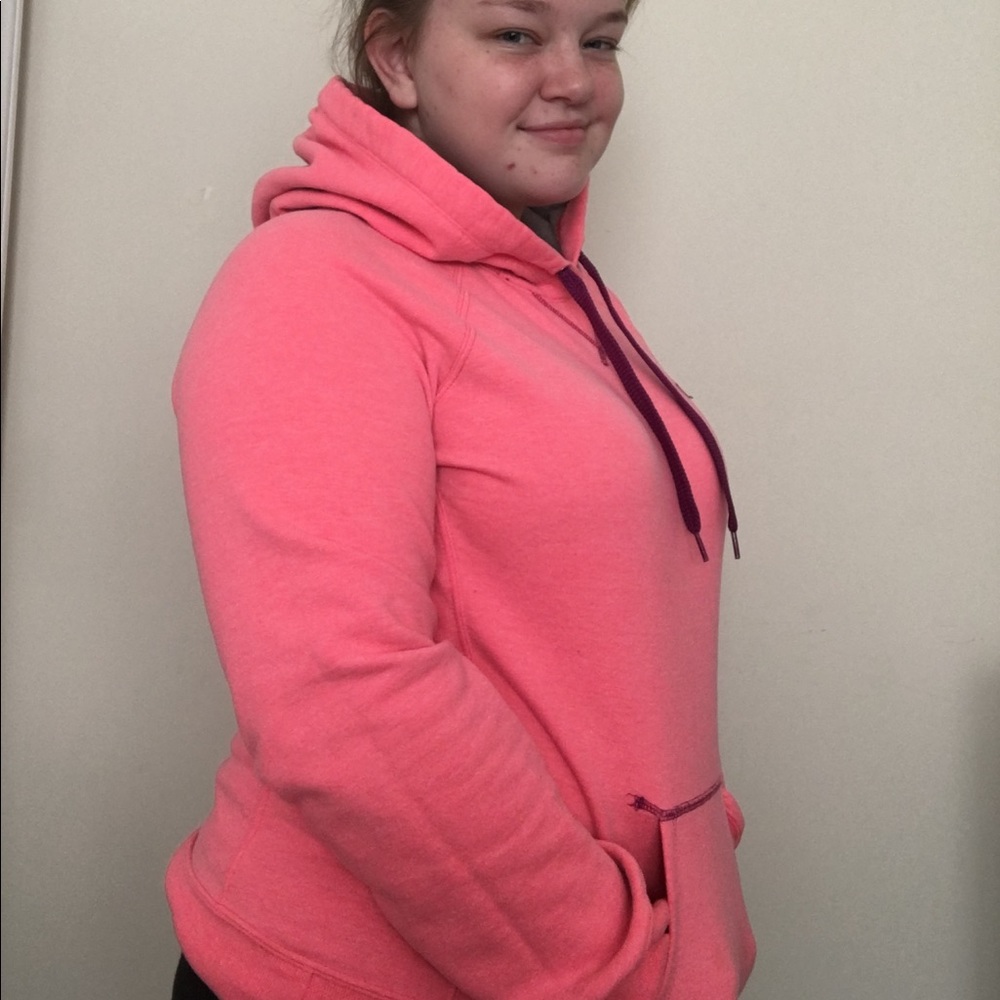 Pink and Purple Champion Eco Hoodie