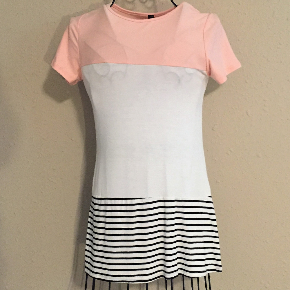 NWOT Super Soft Color Block T-Shirt