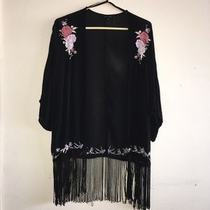 New Look black kimono New Look black kimono