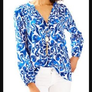 Gorgeous NWT Lilly Pulitzer Elsa Top
