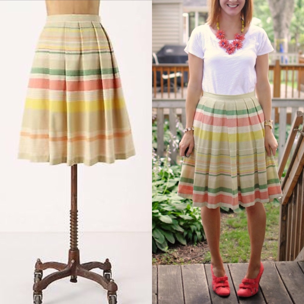 Anthropologie Eva Franco "Ardennes" Skirt