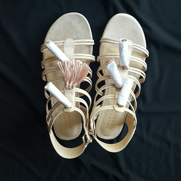 Lauren Conrad Wink Nude sandals - now in size 8!! - Picture 2 of 6