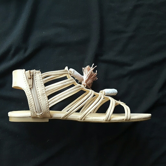 Lauren Conrad Wink Nude sandals - now in size 8!! - Picture 3 of 6