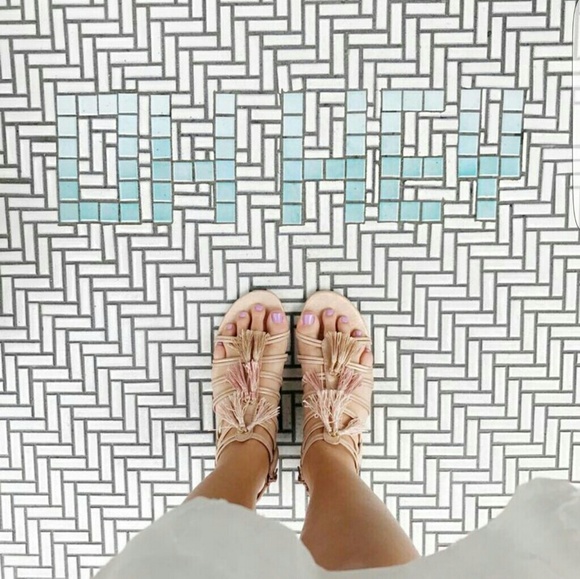 Lauren Conrad Wink Nude sandals - now in size 8!! - Picture 5 of 6