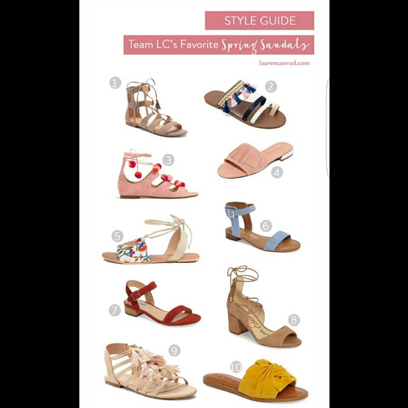 Lauren Conrad Wink Nude sandals - now in size 8!! - Picture 6 of 6