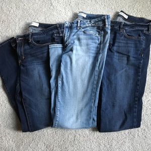 Abercrombie & Fitch super skinny jeans lot
