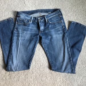 Citizen of humanity racer skinny jeans