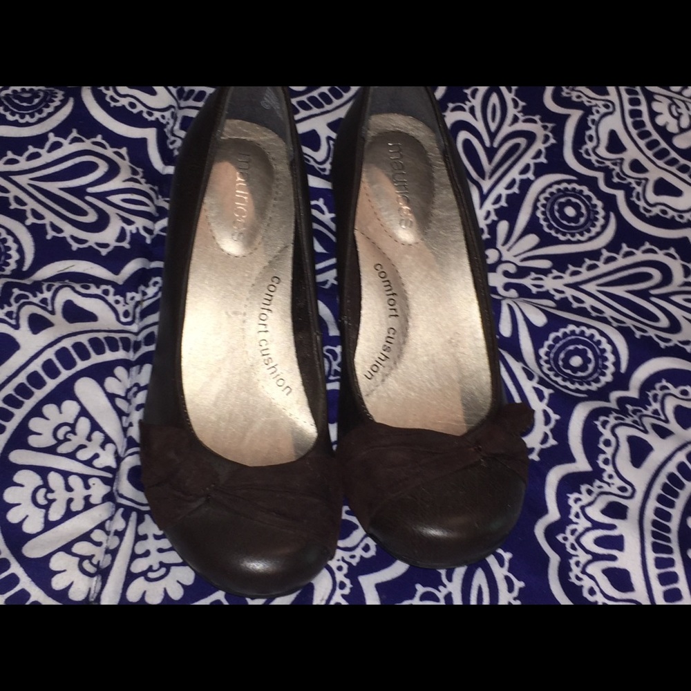 Casual brown pumps NWOT