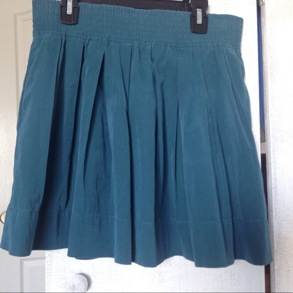 Forever 21 Teal Mini Skirt