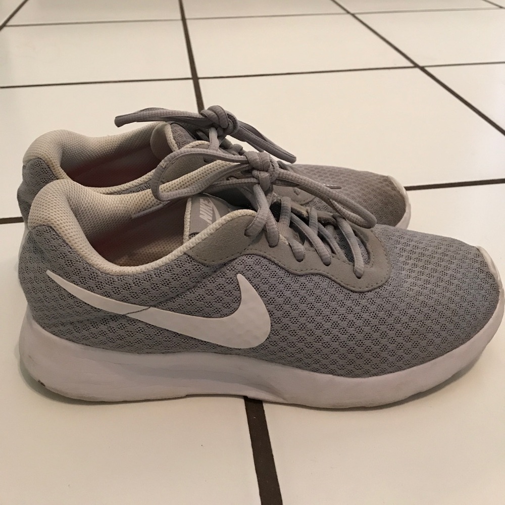 Gray Nikes