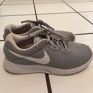 Gray Nikes