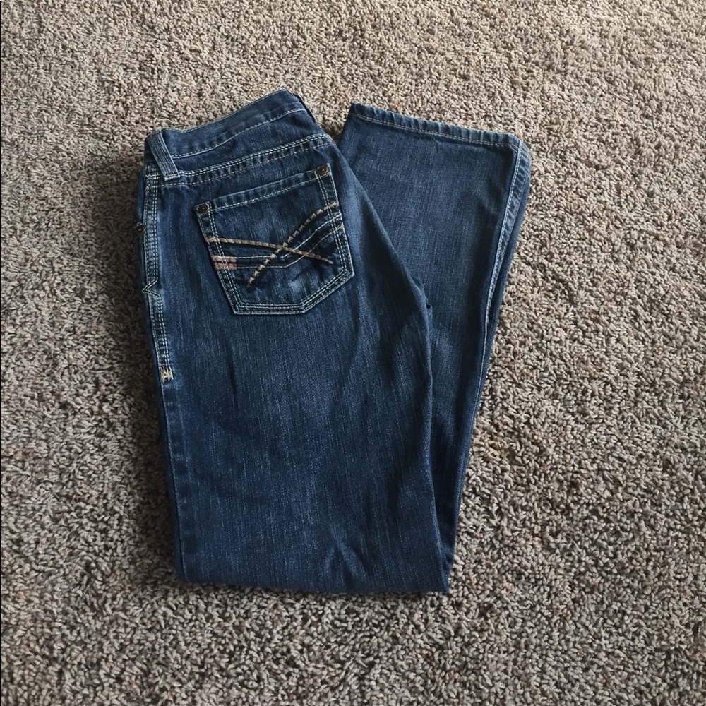 Ariat men's slim straight jeans