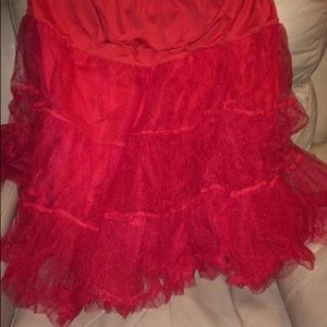 NWT 28" Lindy Bop Red Petticoat - size XL-4XL