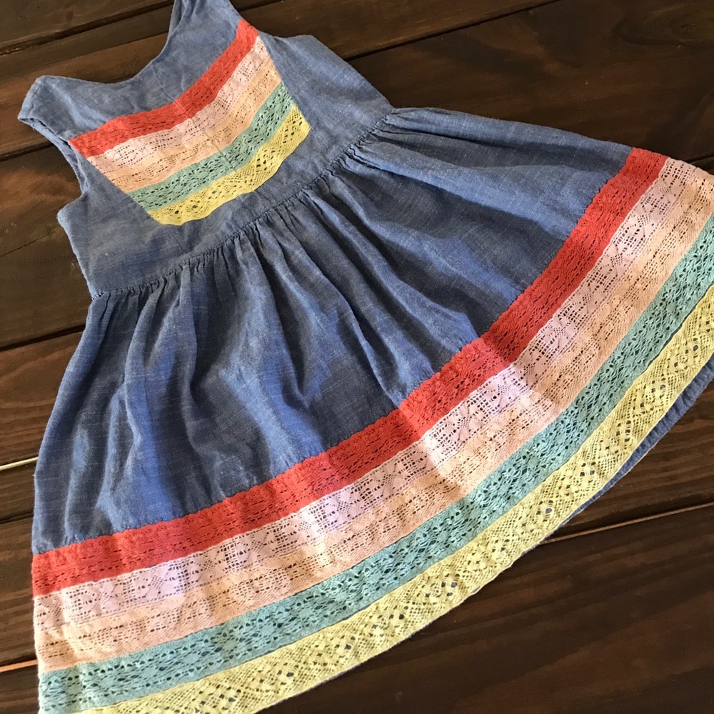 Girls boho dress